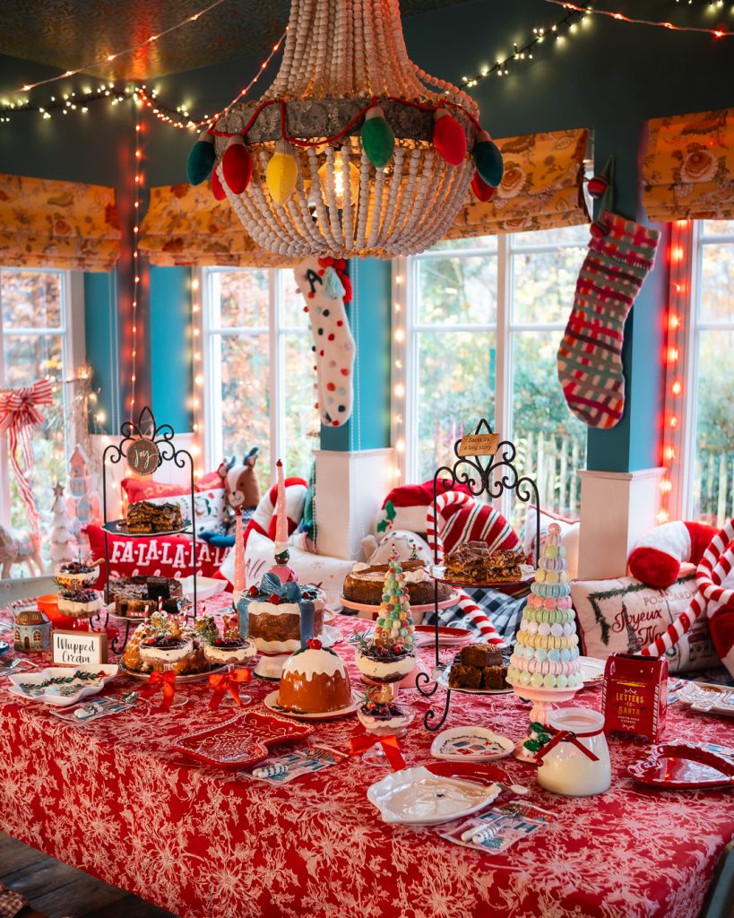 Weihnachtliche Tischdeko