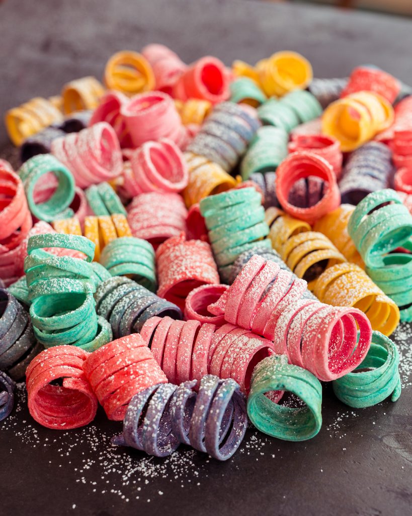 Karneval Luftschlangenkekse