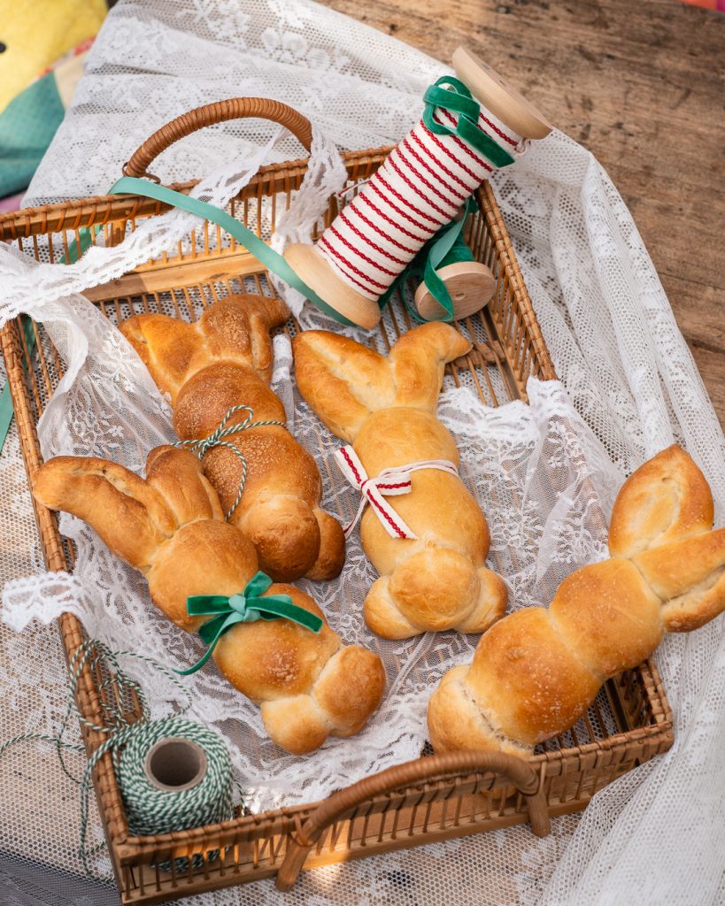 Baguettes in Hasenform