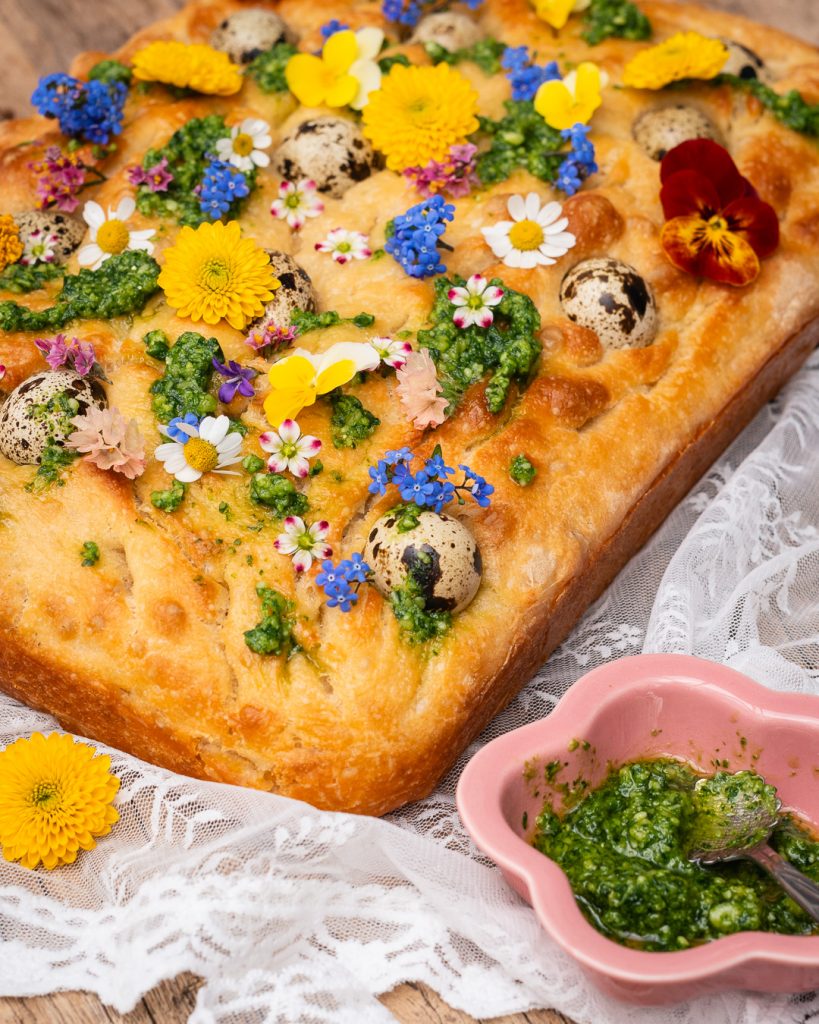 Focaccia zu Ostern