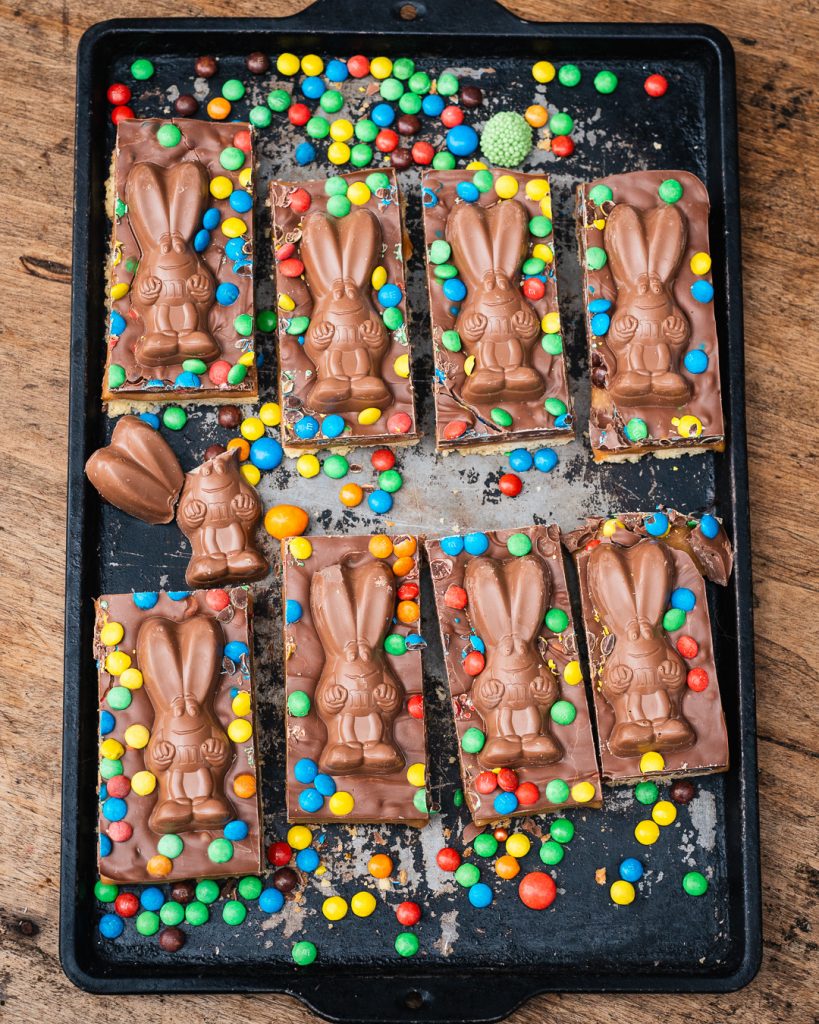 Karamellschnitten Ostern