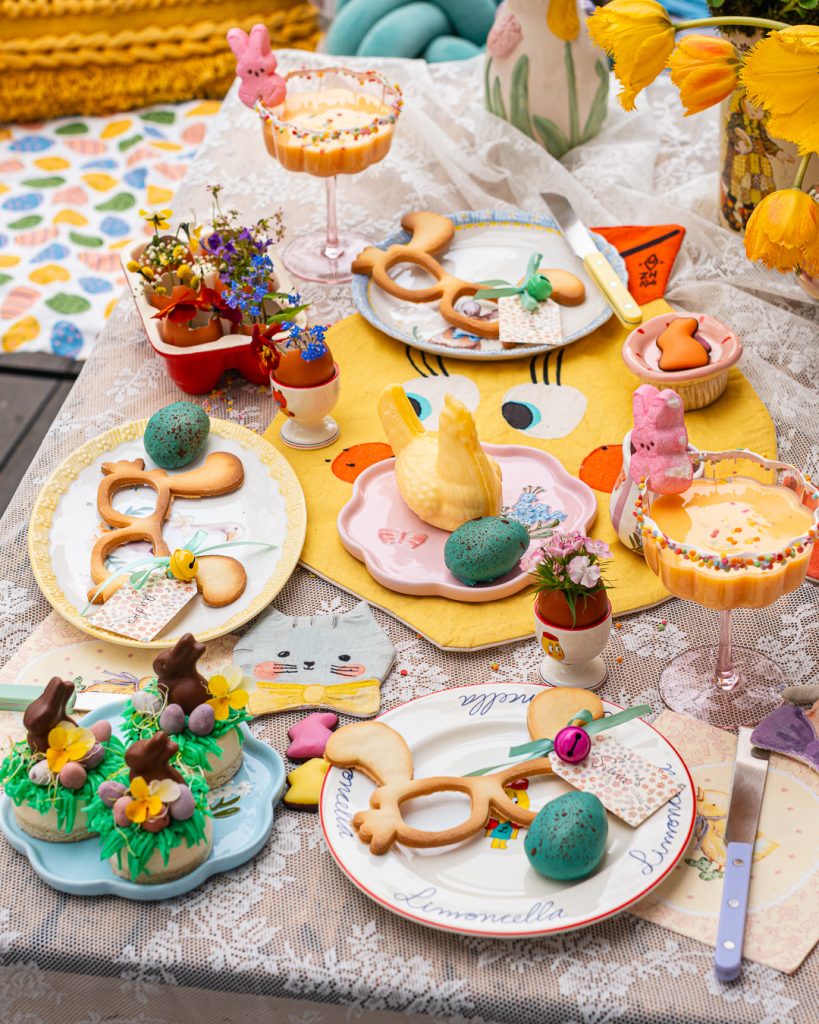 Osterfrühstück Tisch