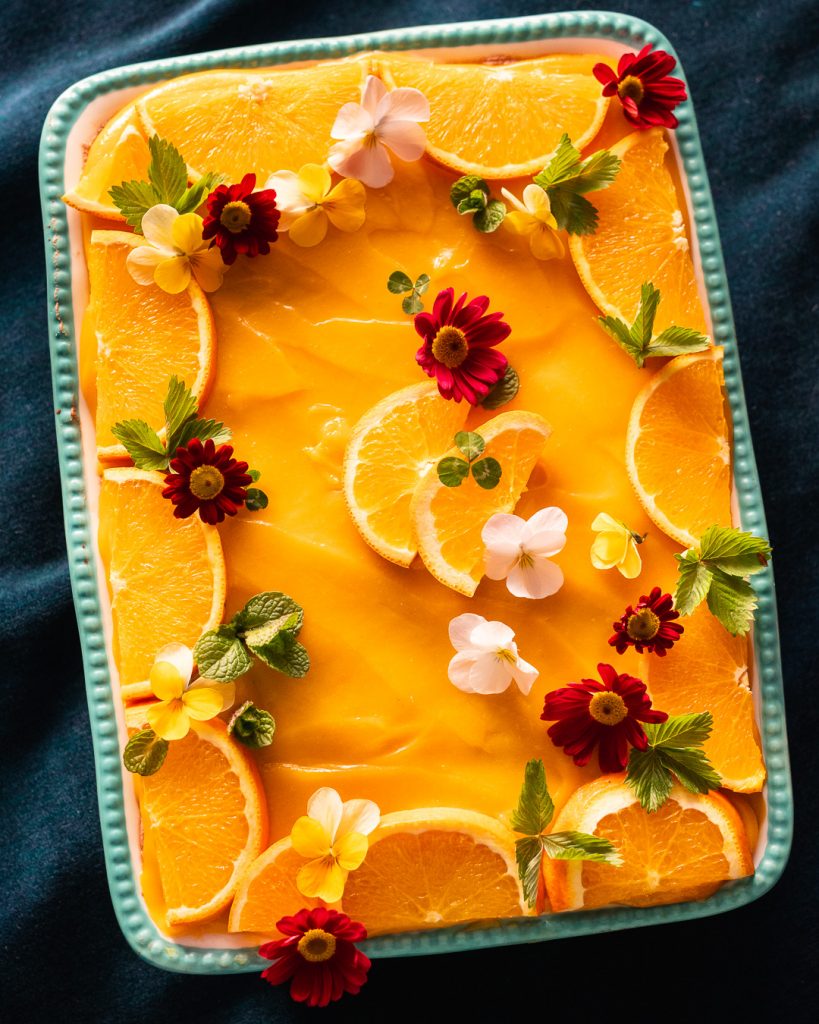 Tiramisu mit Orangen