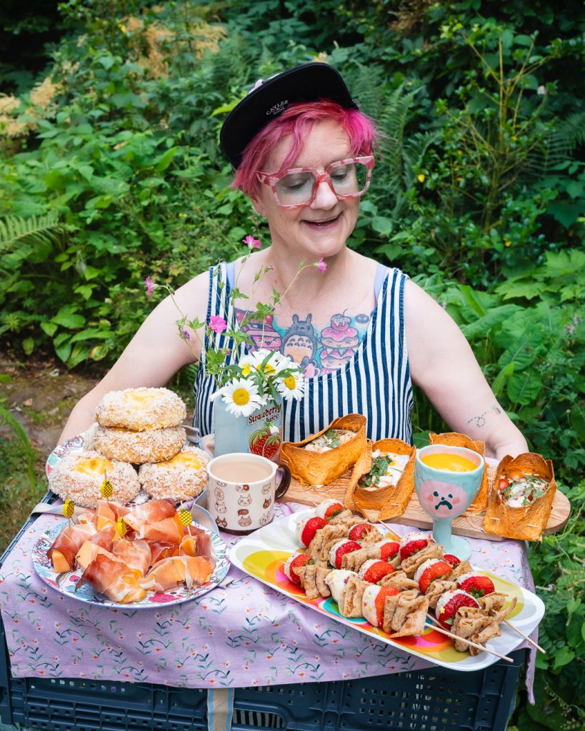Sommer Picknick Kokos Vanille Brötchen