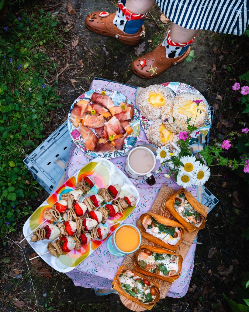 Vorbereitungen Picknick