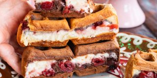 Gefuellte Waffeln