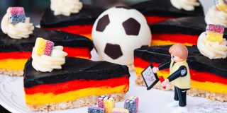 Schwarz Rot Gold NY Cheesecake