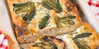 Saure-Gurken-Focaccia